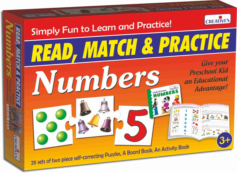 Read, Match and Practice-Numbers - Tuzzut.com Qatar Online Shopping