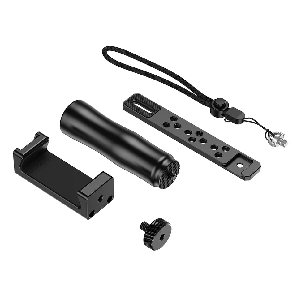 Smartphone Video Rig Filmmaker Grip Handle - APEXEL APL-VG01 Smartphone Video Rig Filmmaker Grip Handle - APEXEL APL-VG01