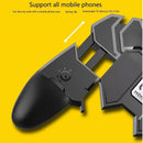 AK66 Six Fingers PUBG Game Controller Gamepad Metal Trigger Shooting Free Fire Gamepad Joystick For IOS Android Mobile Phone - Tuzzut.com Qatar Online Shopping