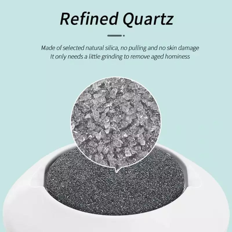 Rechargeable Callus Remover with Build-in Vacuum - Tuzzut.com Qatar Online Shopping
