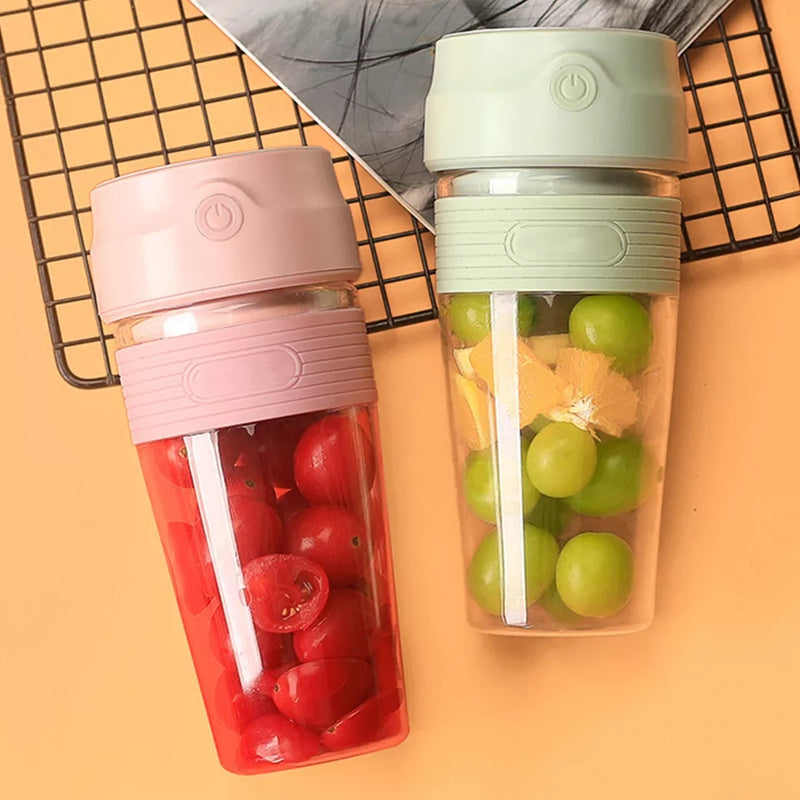 Portable 300ml Mini Juice Blender Cup Rechargeable - Tuzzut.com Qatar Online Shopping