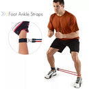 Pull Rope Fitness Exercises Resistance Bands Set - Tuzzut.com Qatar Online Shopping