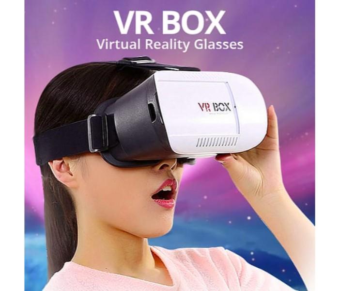 2 in 1 Bundle - VR Box Version Virtual Reality Glasses + Bluetooth Headset - Tuzzut.com Qatar Online Shopping