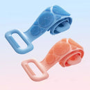 Silicone Back Scrubber Bath Shower Body Brush - Tuzzut.com Qatar Online Shopping