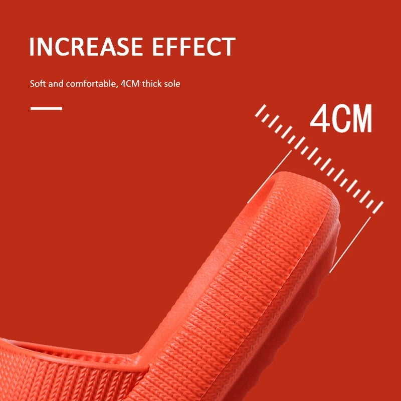 Home Slippers Thick Platform Anti-Slip Slides Sandals for Men & Women Home Slippers Thick Platform Anti-Slip Slides Sandals for Men & Women
