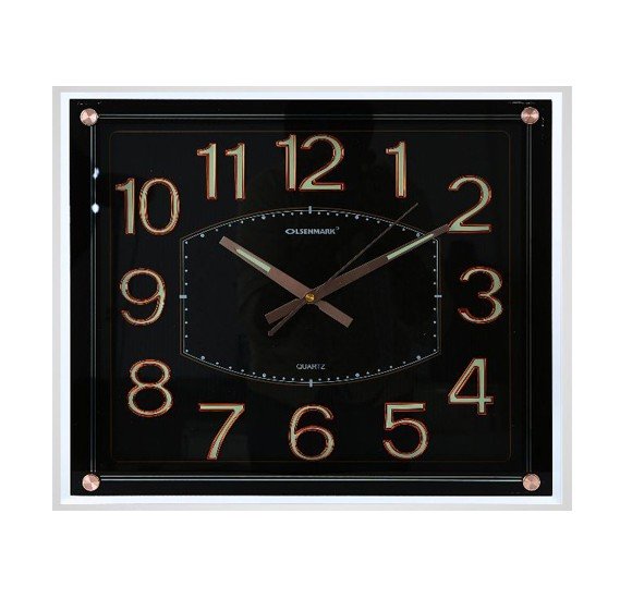 Olsenmark OMWC1777 Wall Clock - Tuzzut.com Qatar Online Shopping
