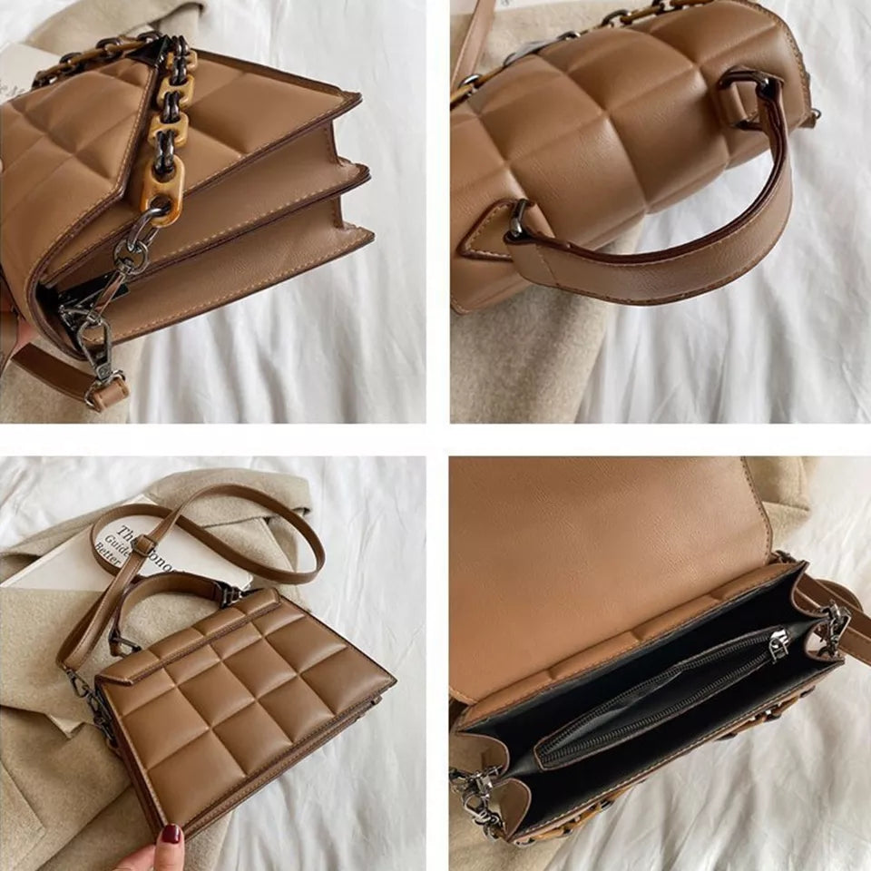 Luxury Women Flap Shoulder Bag with Chain - BT5084 Luxury Women Flap Shoulder Bag with Chain - BT5084
