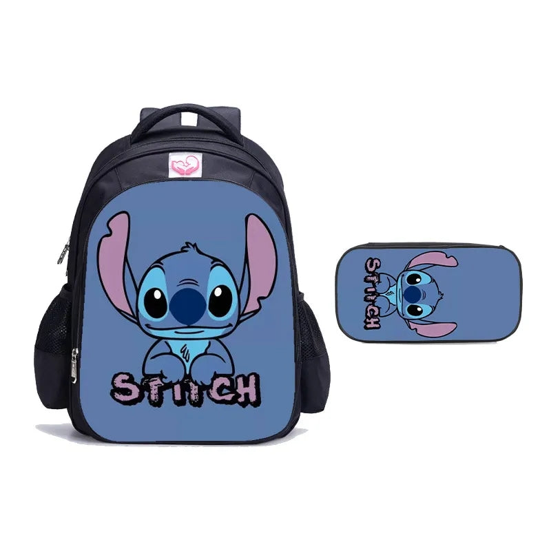 Disney cartoon Lilo and stitch student Schoolbag | TUZZUT Qatar Online ...