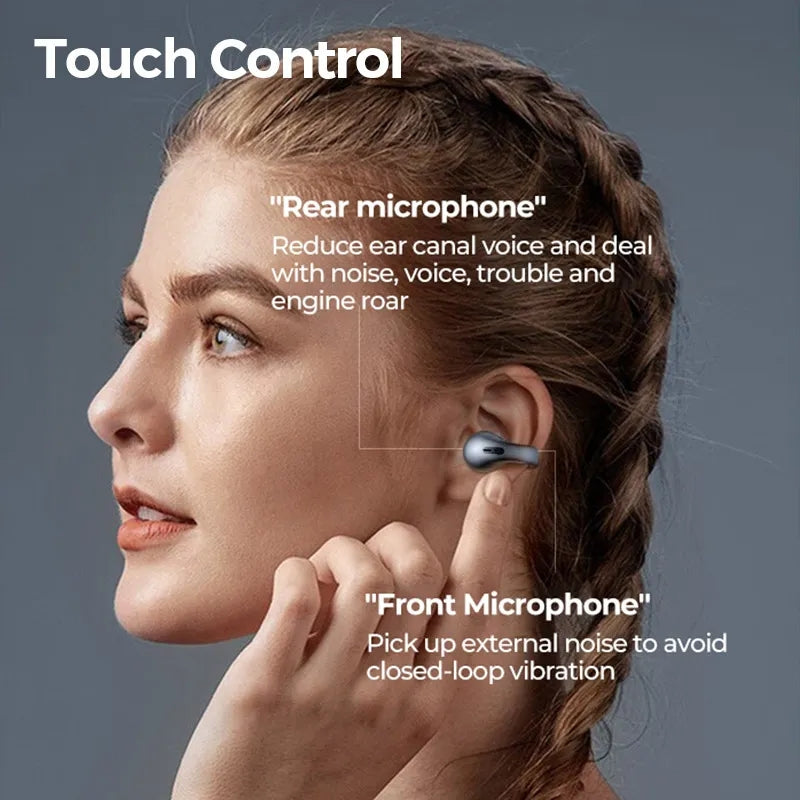 Ambie Sound Earcuffs 1:1 Ear Earring Wireless Bluetooth Bone Conduction Earphones - Tuzzut.com Qatar Online Shopping