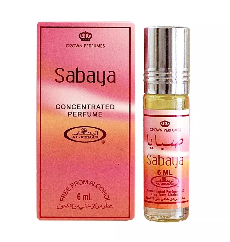 SABAYA Attar Al Rehab 6ml Roll Attar Crown Perfumes - Tuzzut.com Qatar Online Shopping