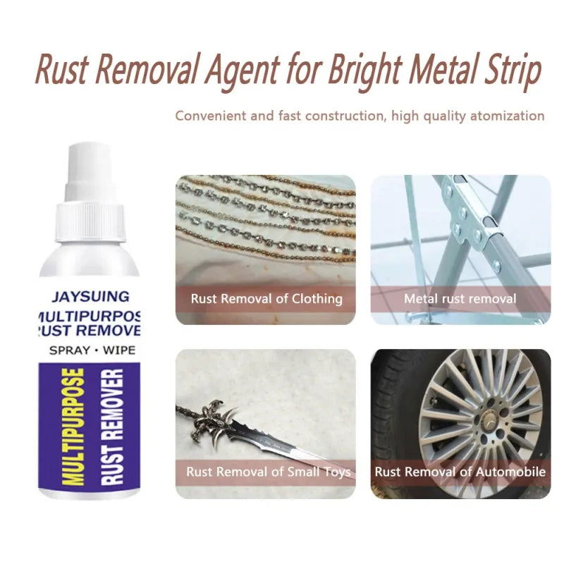 Car Rust Removal Spray Rust Converter 120ml Multifunctional