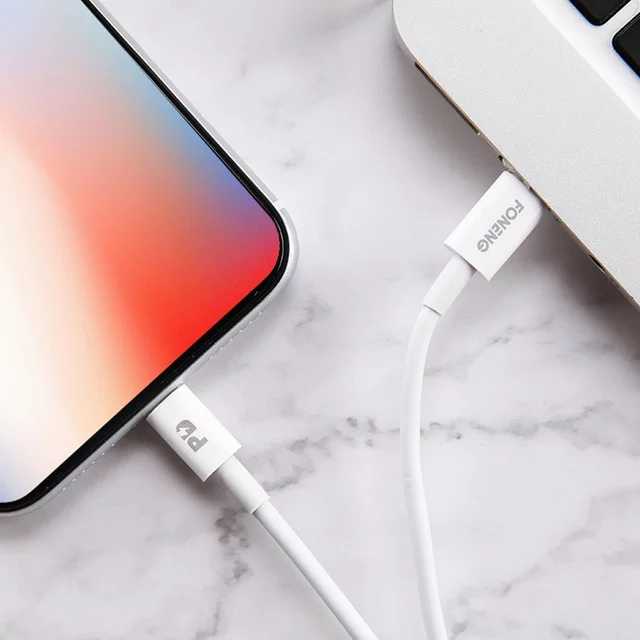 Foneng X31 PD 20W Quick Charge USB-C to Lightning Cable - 1m Foneng X31 PD 20W Quick Charge USB-C to Lightning Cable - 1m