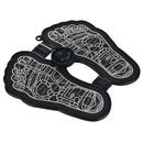 EMS Foot Massager 9 Intensities 6 Modes Bioelectric Acupoints Massager Mat Rechargeable - Tuzzut.com Qatar Online Shopping