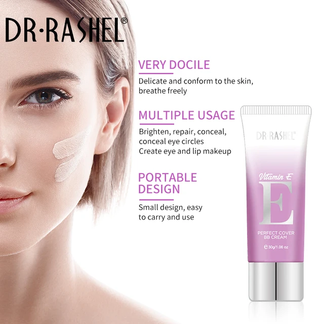Dr. Rashel Vitamin E Perfect Cover BB Cream 30g -DRL1630 - Tuzzut.com Qatar Online Shopping