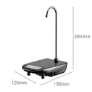 Rechargeable Water Bottle Dispenser Drinking Water Pump with Base JR-758 - Tuzzut.com Qatar Online Shopping