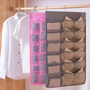 Double Sided Underwear Storage Bag Folding Hanging Bra Clother Organizer Hanger Clothes Organizer for Wardrobe Closet Organizer - Tuzzut.com Qatar Online Shopping