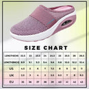 Women's Breathable Lightweight Air Cushion Slip-On Walking Slipper - Tuzzut.com Qatar Online Shopping