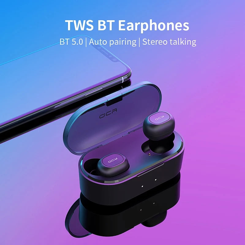 QCY T2C Bluetooth 5.0 TWS Earbuds - TUZZUT Qatar Online Store