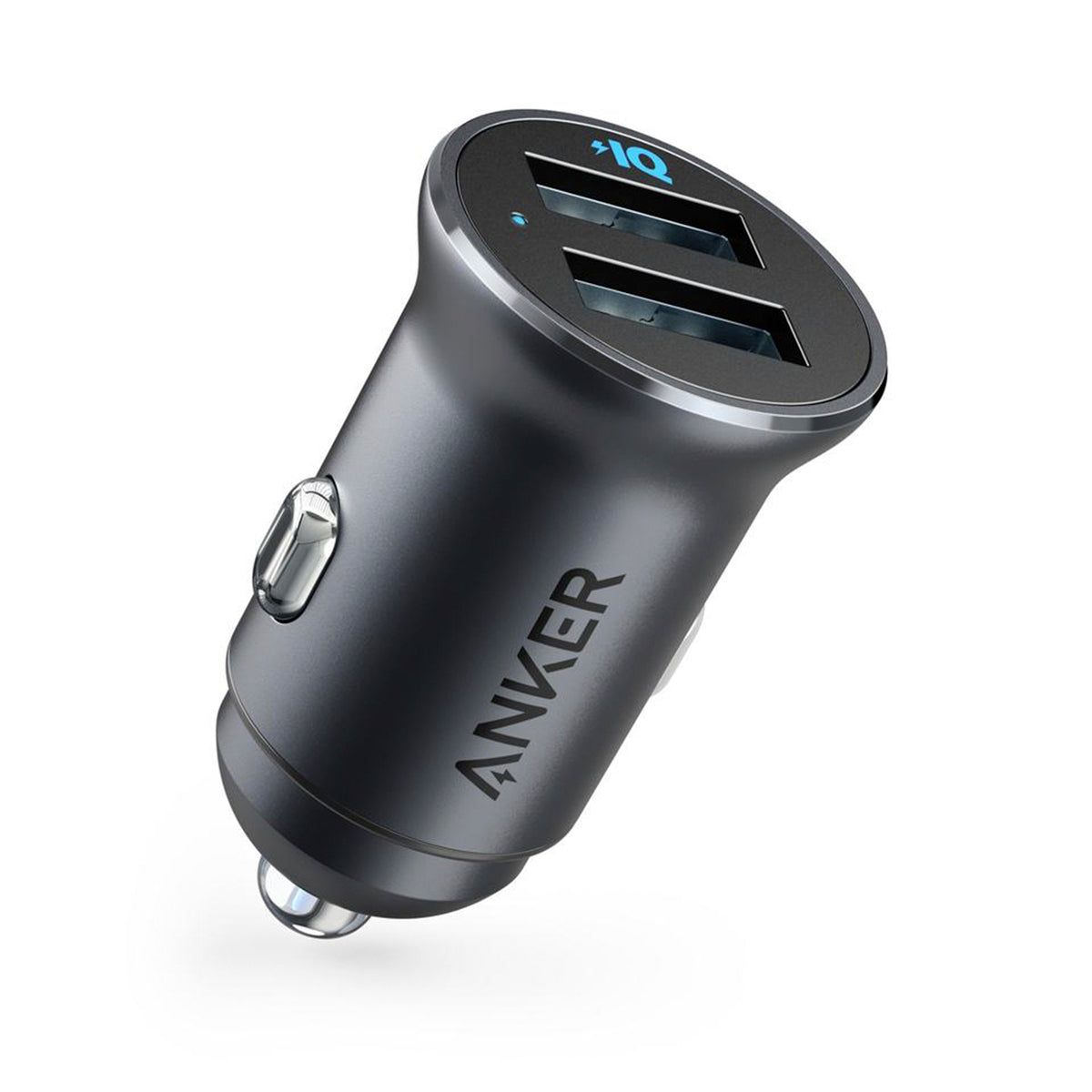 Anker PowerDrive 2 Alloy Metal Mini Car Charger A2727H12 Anker PowerDrive 2 Alloy Metal Mini Car Charger A2727H12