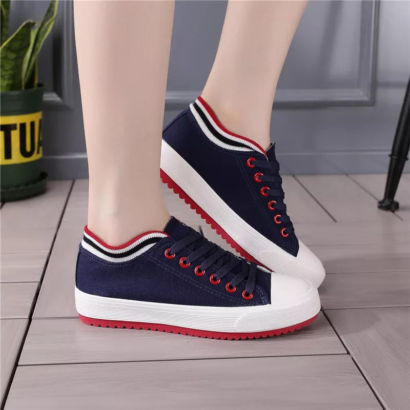 Classic Women's Casual Comfortable Canvas Shoes - Model-8892 Classic Women's Casual Comfortable Canvas Shoes - Model-8892