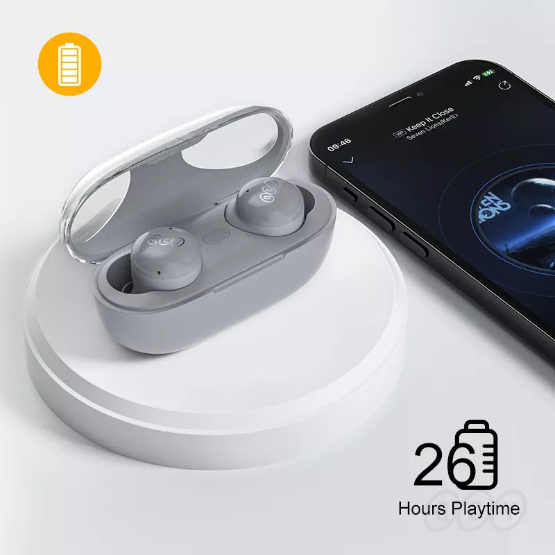 QCY T17s AptX Qualcomm Bluetooth 5.2 TWS Earbuds - Tuzzut.com Qatar Online Shopping