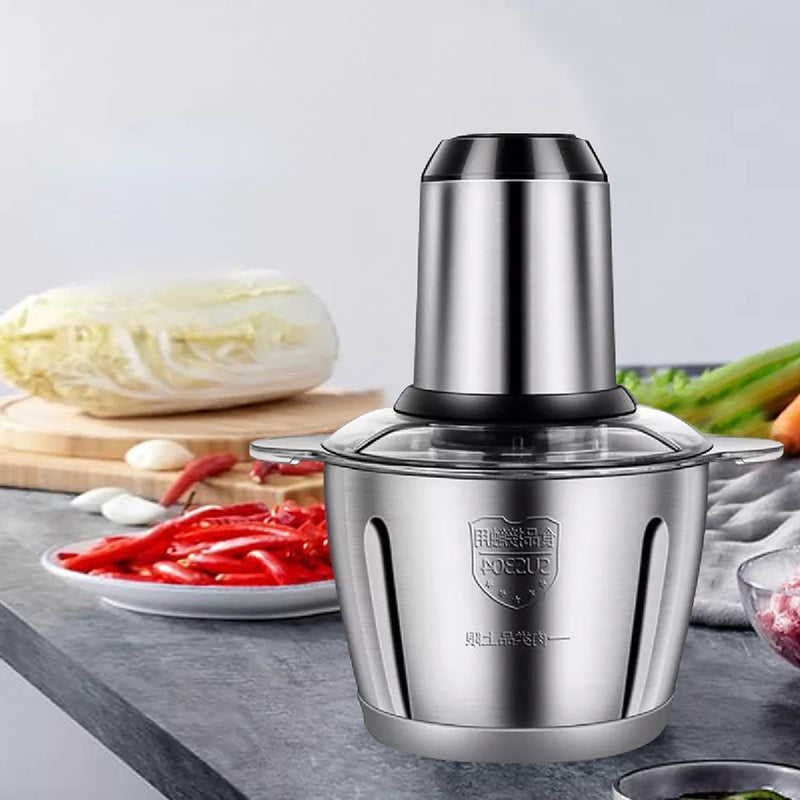 Multi-functional Electric Meat Vegetable Food Grinder 250W 2 Speed Control - Tuzzut.com Qatar Online Shopping
