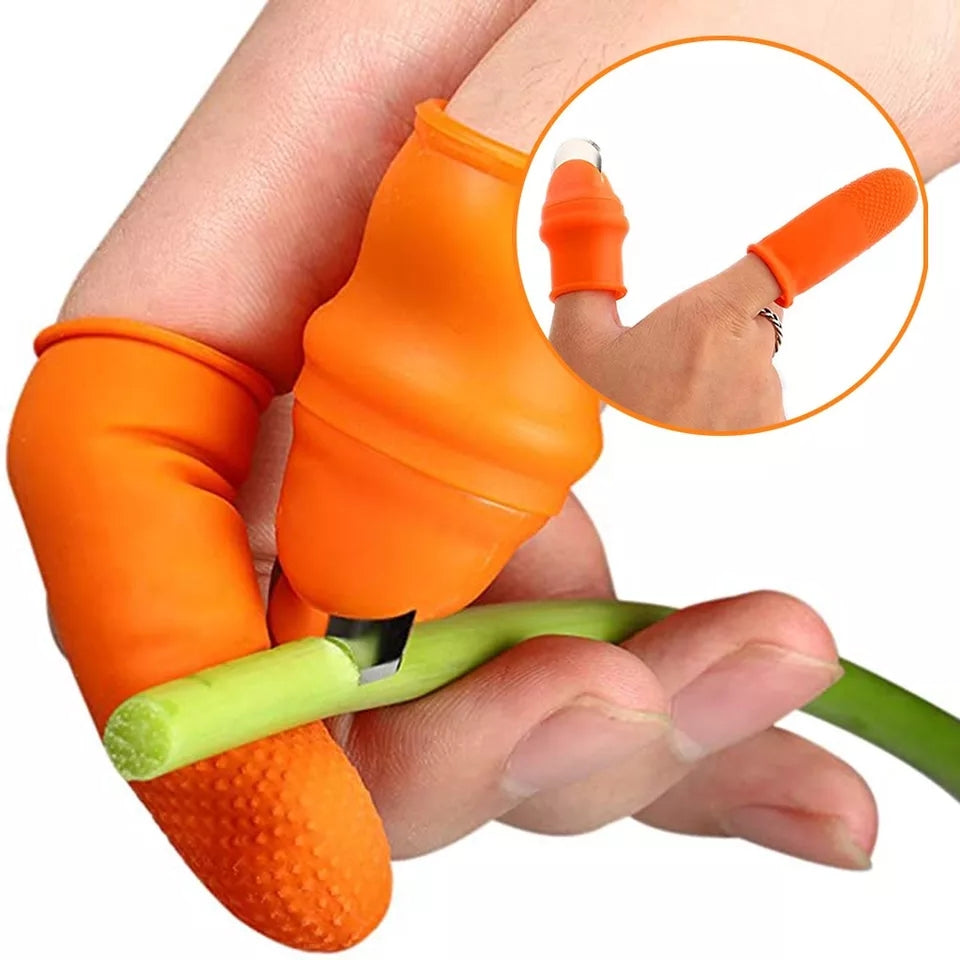 Silicon Vegetable Fruit Garden Thumb Knife Pruning Tool Silicon Vegetable Fruit Garden Thumb Knife Pruning Tool