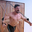 Pull Rope Fitness Exercises Resistance Bands Set - Tuzzut.com Qatar Online Shopping