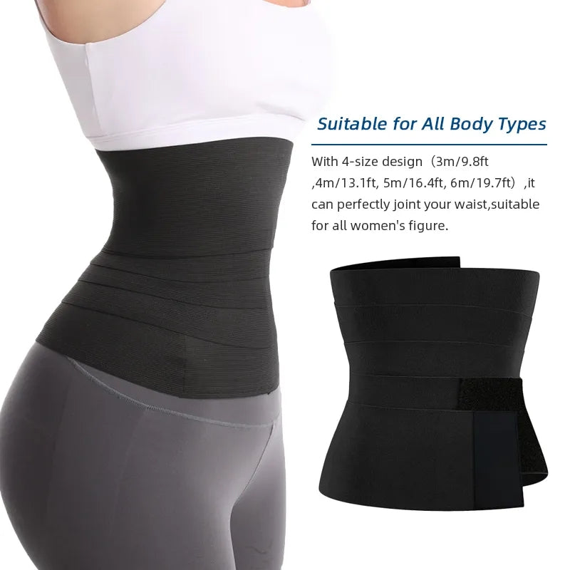 Waist Trimmer Belt Tummy Compression Wrap 5A-736S Waist Trimmer Belt Tummy Compression Wrap 5A-736S
