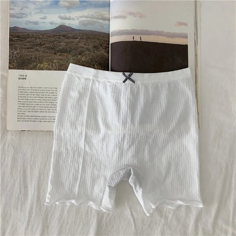 High-elastic briefs high-waist Shorts Boxer Panties for Women D-3046 - Tuzzut.com Qatar Online Shopping