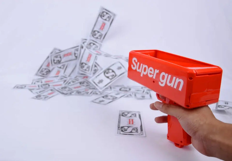 Super Toy Money Jet Gun S767333 - Tuzzut.com Qatar Online Shopping