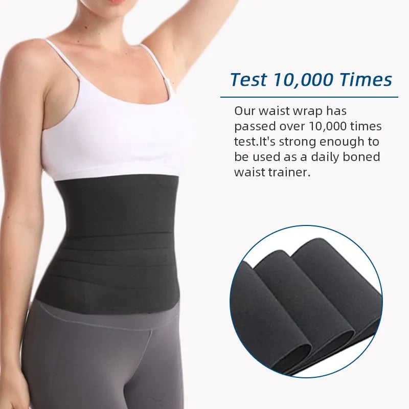 Waist Trimmer Belt Tummy Compression Wrap 5A-736S Waist Trimmer Belt Tummy Compression Wrap 5A-736S