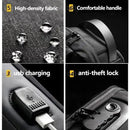 Fashion Travel Anti-Theft Shoulder Sling Crossbody Bag with USB Port - Tuzzut.com Qatar Online Shopping