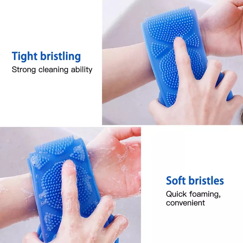 Silicone Back Scrubber Bath Shower Body Brush Silicone Back Scrubber Bath Shower Body Brush