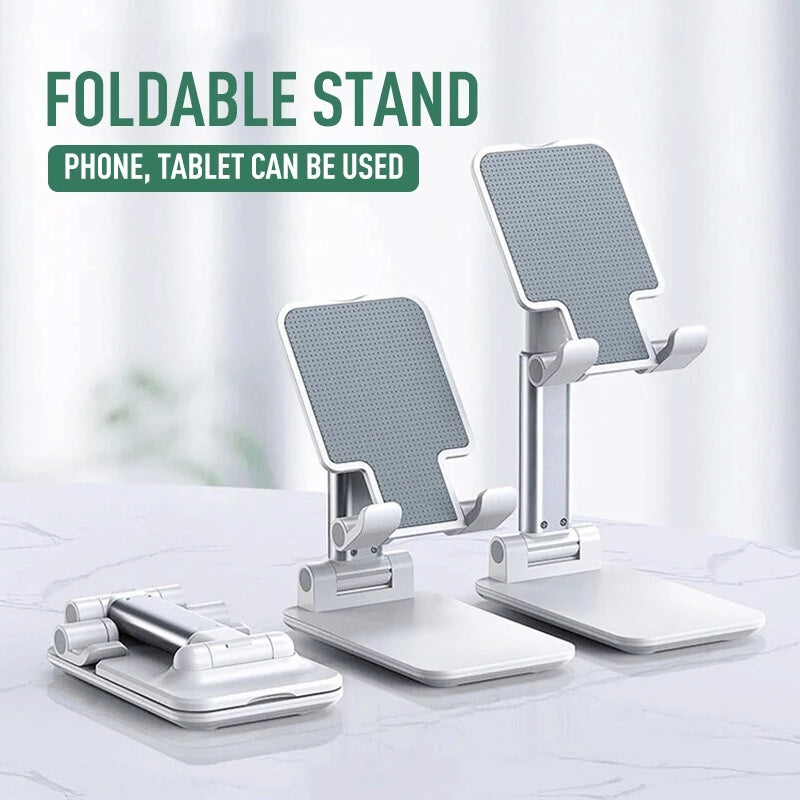 Foldable Desktop Phone Tablet Holder - Tuzzut.com Qatar Online Shopping