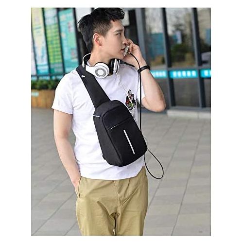 Bag Black Anti Theft Shoulder S2539902 - Tuzzut.com Qatar Online Shopping