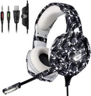 Onikuma K5 Gaming Headset  with Microphone, 7.1 Surround Sound, Noise Canceling for PS4, Xbox One, Laptop, PC - Tuzzut.com Qatar Online Shopping