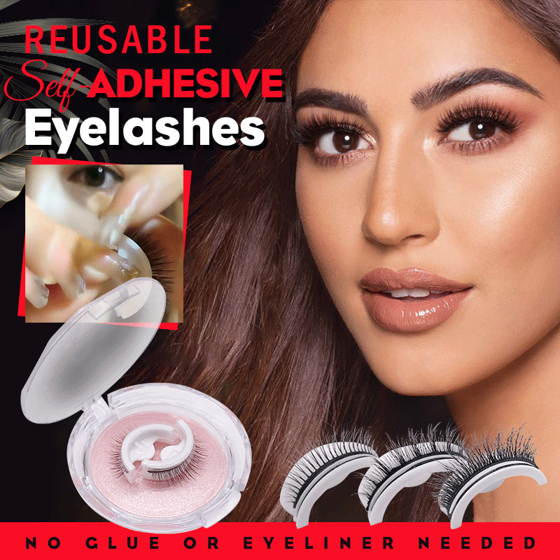Reusable Self-Adhesive Eyelashes - Tuzzut.com Qatar Online Shopping