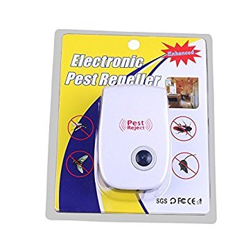 Electronic Pest Repeller - White - Tuzzut.com Qatar Online Shopping