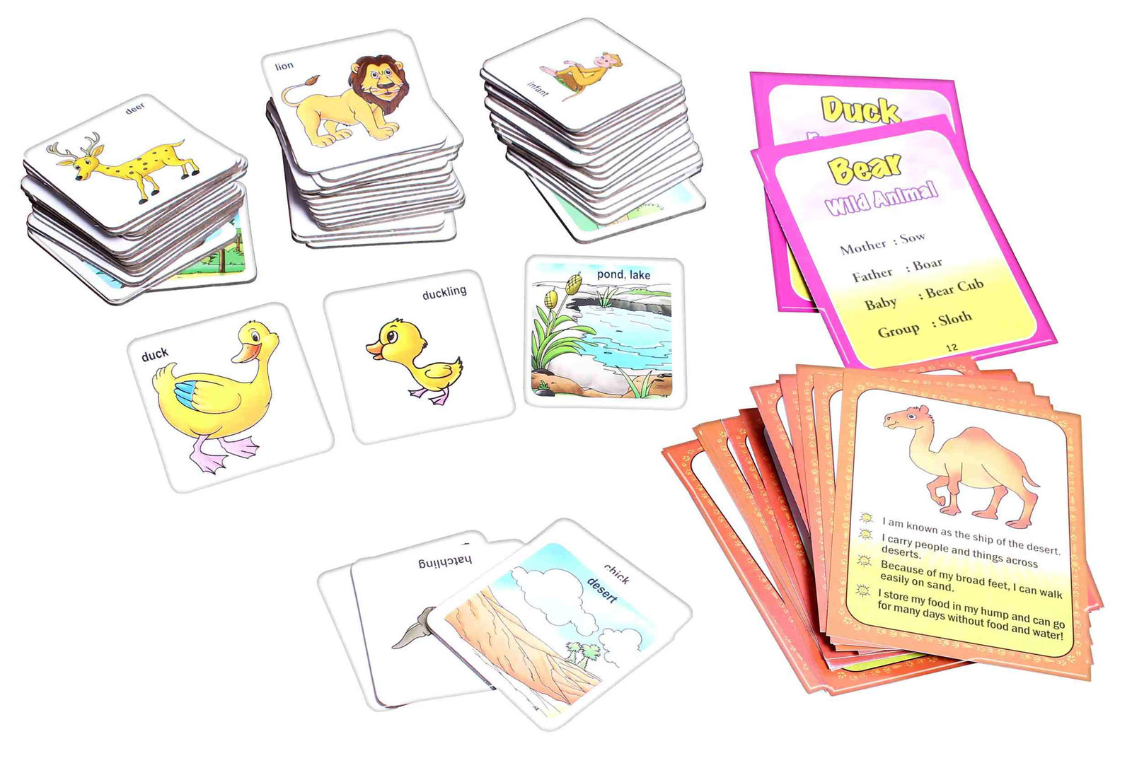Animal Families & Their Homes -2 in one Game Animal Families & Their Homes -2 in one Game