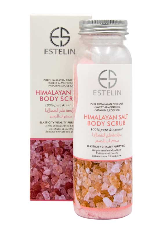 ESTELIN Himalayan Salt Body Scrub - 200 g ES0003 - TUZZUT Qatar Online Store