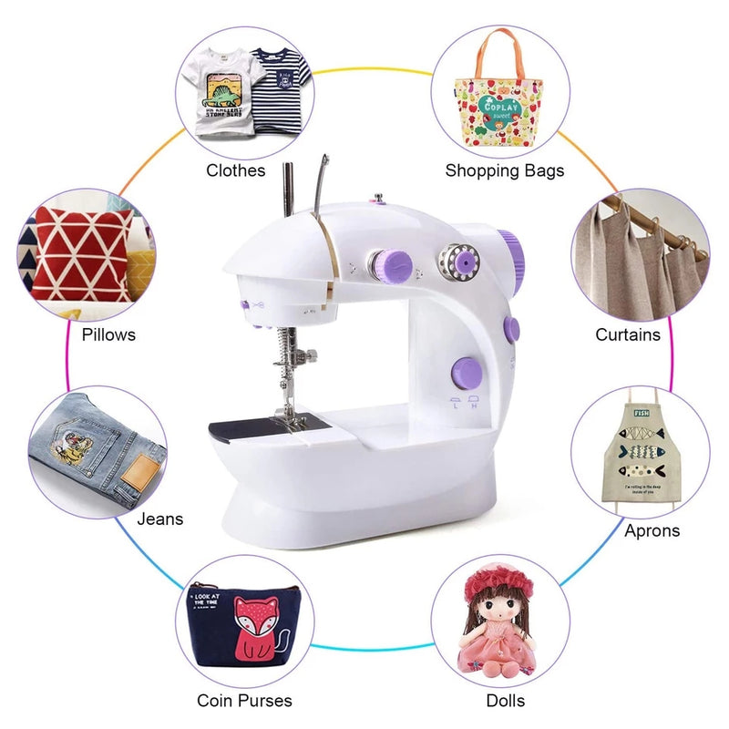 Mini Portable Sewing Machine - Tuzzut.com Qatar Online Shopping