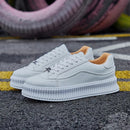 Women's White High Soled Sneaker Fashion Casual Shoes - BF001 - Tuzzut.com Qatar Online Shopping