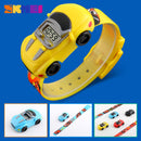 Car Design Children Watches Date Time Cartoon Clock Colorful - Tuzzut.com Qatar Online Shopping