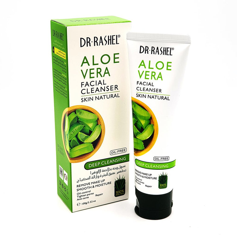 Dr.Rashel Aloe Vera Facial Cleanser, 100g DRL-1530 - Tuzzut.com Qatar Online Shopping