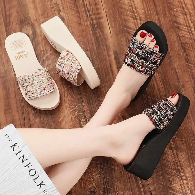 Women's Light Weight Flip Flop Sandals Summer Slippers - NW2056 - Tuzzut.com Qatar Online Shopping