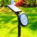9 LED Spotlight Outdoor Solar Lawn Light Waterproof For Home/Garden/Wedding - Tuzzut.com Qatar Online Shopping