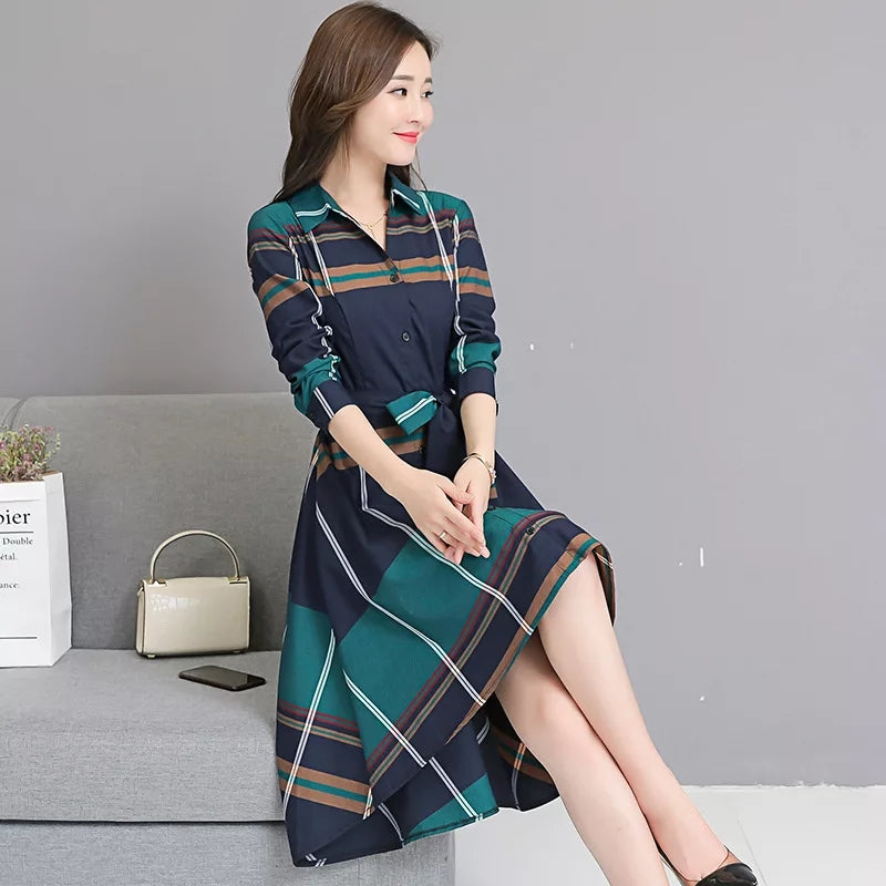 New Women Elegant Office Party Long Sleeve Dress Vestido - T14272 New Women Elegant Office Party Long Sleeve Dress Vestido - T14272