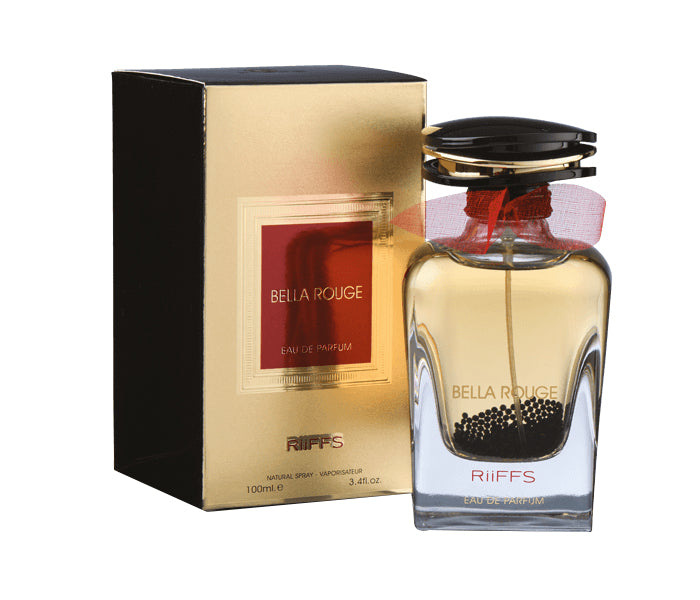 Riiffs Bella Rouge Eau De Parfum Natural Spray for Unisex - 100 ml - Tuzzut.com Qatar Online Shopping