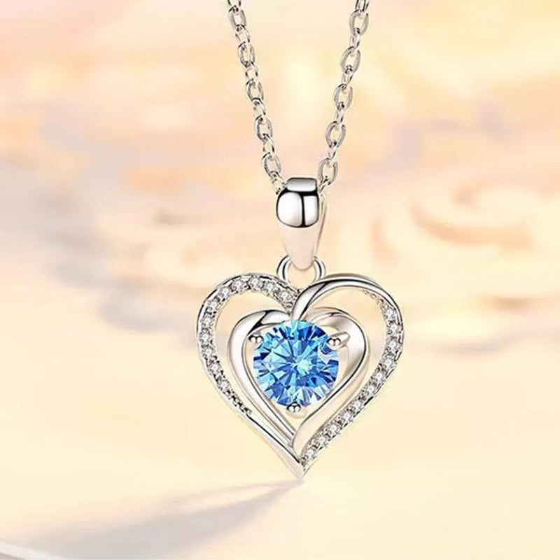 Women's Fashion Heart Pendant Necklace Jewelry NH-120 - TUZZUT Qatar Online Store